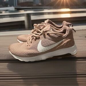 Nike Air Max Motion Shoes Womens 6.5 Particle Pink Athletic Running Sport